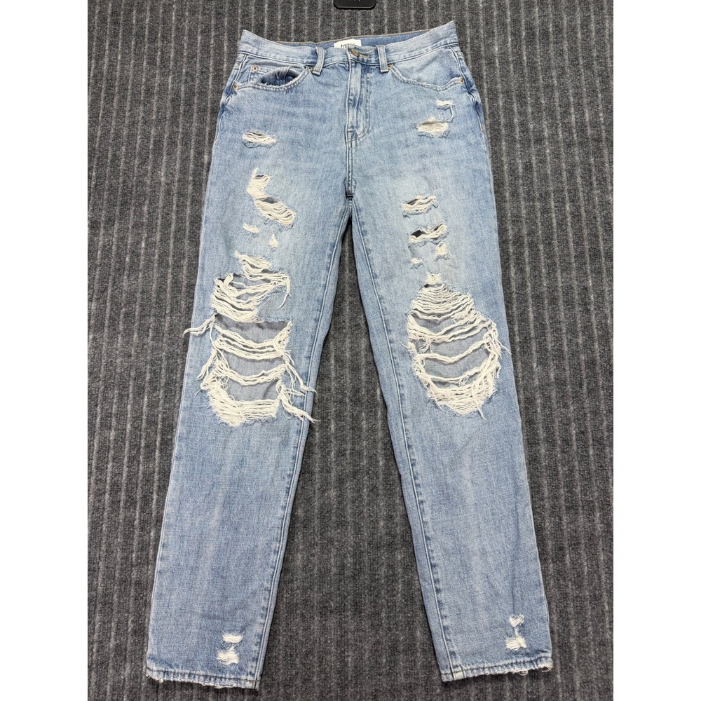 Pistola Presley Straight Leg Jeans 27 Distressed Grunge Streetwear Edgy Festival